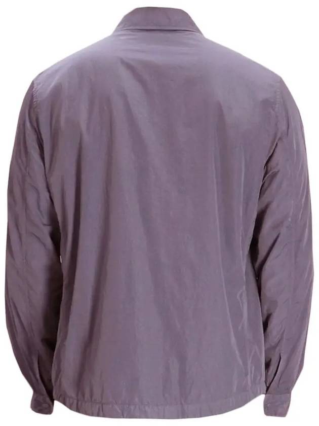 Chrome-R Lens Over Long Sleeve Shirt Purple - CP COMPANY - BALAAN 4