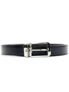 30mm Reversible Leather Belt Black Brown - MONTBLANC - BALAAN 1