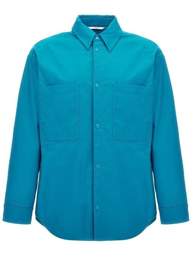 Valentino Garavani Valentino Nylon Shirt Jacket - VALENTINO - BALAAN 1