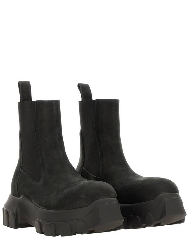 Rick Owens Leather Boot - RICK OWENS - BALAAN 2