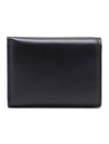 1DR Tri Fold Leather Wallet Black - DIESEL - BALAAN 5