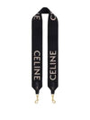 Jacquard Wool Long Strap Black - CELINE - BALAAN 2