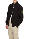 Winter Cotton Cardigan Black - STONE ISLAND - BALAAN 6