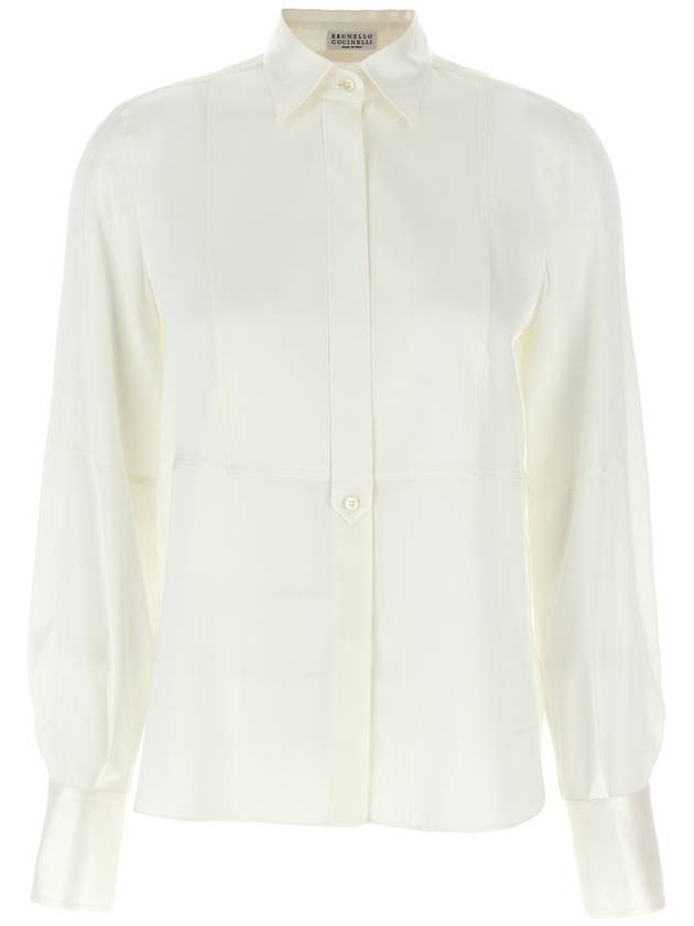 Brunello Cucinelli 'Monile' Silk Shirt - BRUNELLO CUCINELLI - BALAAN 1