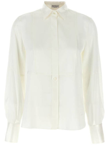 Brunello Cucinelli 'Monile' Silk Shirt - BRUNELLO CUCINELLI - BALAAN 1