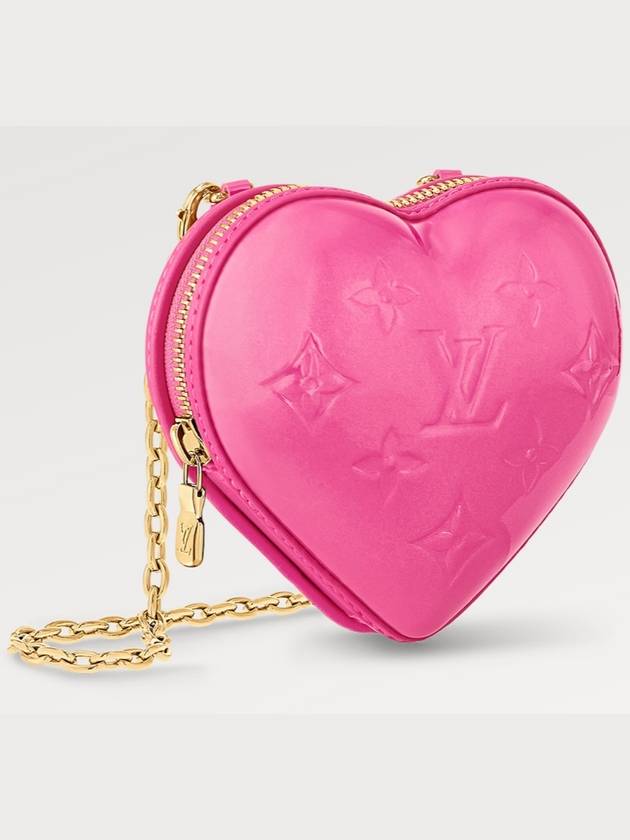 Keep My Heart Shoulder Bag Neon Pink - LOUIS VUITTON - BALAAN 3