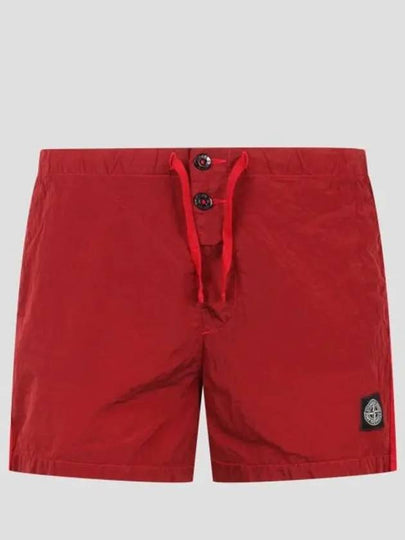 Swimming Nylon Trunk Shorts Red - STONE ISLAND - BALAAN 2