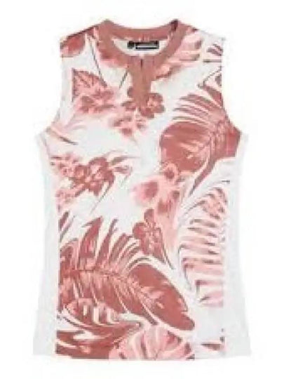 Golf Meya Print Sleeveless Top GWJT07430 S183 Women's Meya Print Sleeveless Top - J.LINDEBERG - BALAAN 2