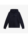 Alpha Logo Print Hoodie Navy - J.LINDEBERG - BALAAN 3