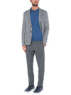 Compressed wool processed minimal blazer - ARMANI COLLEZIONI - BALAAN 7