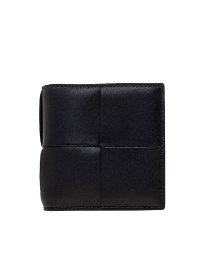 Slim Folder Half Wallet Black - BOTTEGA VENETA - BALAAN 2