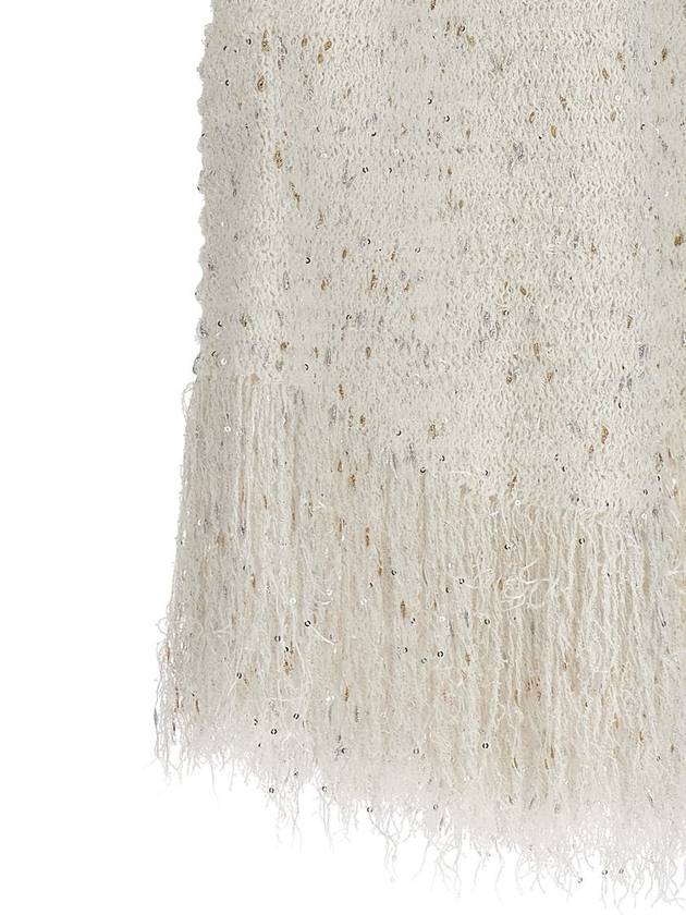 Balmain 'Fringed Tweed' Dress - BALMAIN - BALAAN 4