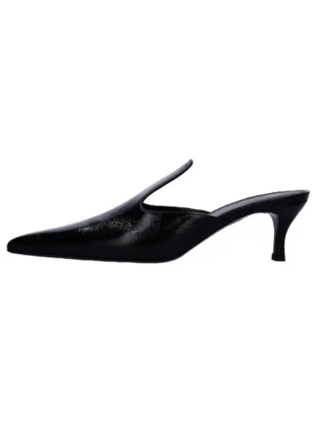 pencil mule black shoes - TOTEME - BALAAN 1