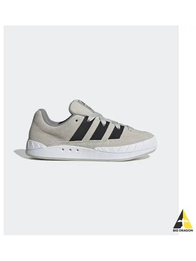 Adimatic Suede Low Top Sneakers Grey - ADIDAS - BALAAN 2