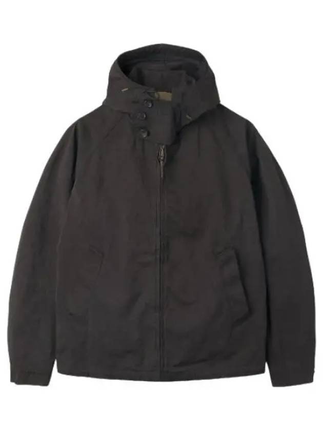 Anorak hooded jacket black jumper - TEN C - BALAAN 1