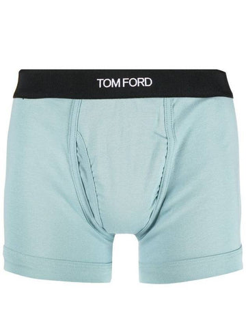 Men's Classic Fit Boxer Briefs Light Blue - TOM FORD - BALAAN.