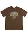 Campus Fox Relaxed Short Sleeve T-Shirt Khaki - MAISON KITSUNE - BALAAN 2