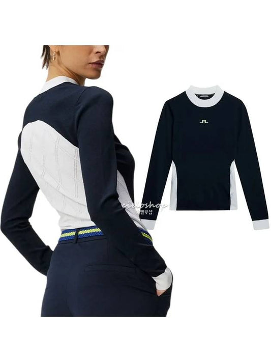 Meadow Knit Women’s Golf Sweater GWKW09331 - J.LINDEBERG - BALAAN 1