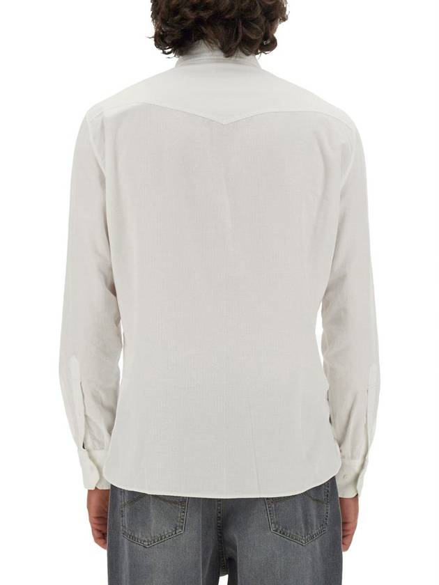 Brunello Cucinelli Cotton Shirt - BRUNELLO CUCINELLI - BALAAN 3