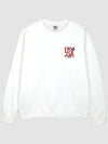 Iconic USA Logo Print Sweatshirt Ivory - AUTRY - BALAAN 2