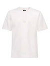 Logo Cotton Short Sleeve T-Shirt White - FENDI - BALAAN 2