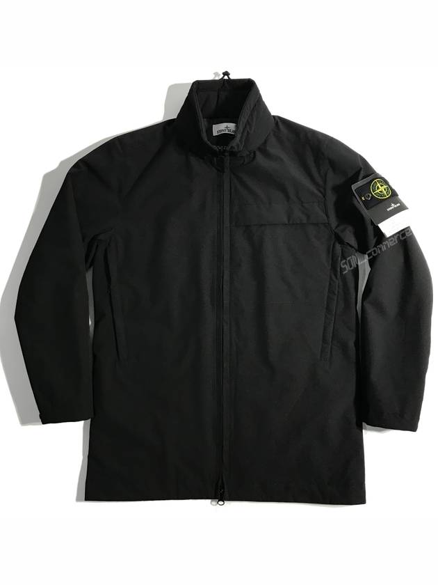 Wappen Soft Shell Primaloft Zip-up Jacket Black - STONE ISLAND - BALAAN 3