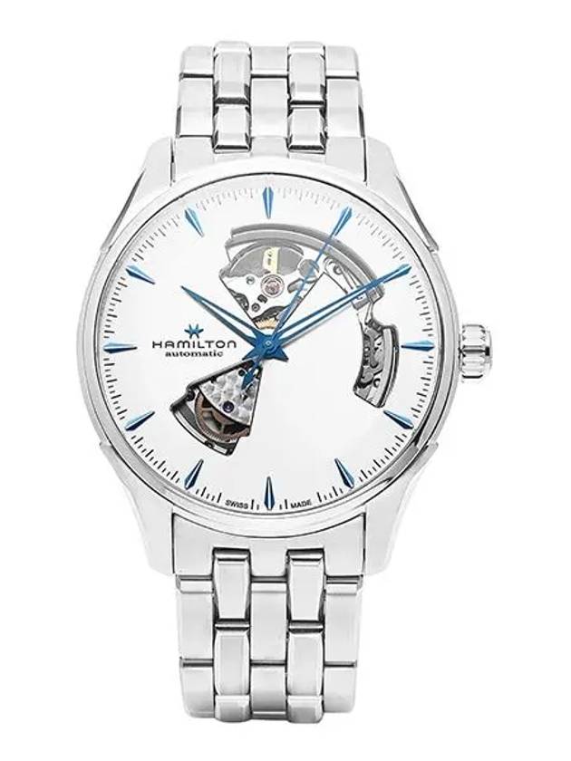 Jazzmaster Open Heart Auto 40mm Watch Silver - HAMILTON - BALAAN 3