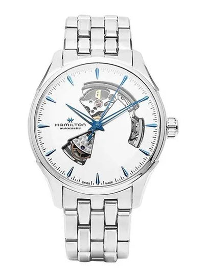 Jazzmaster Open Heart Auto 40mm Watch Silver - HAMILTON - BALAAN 2