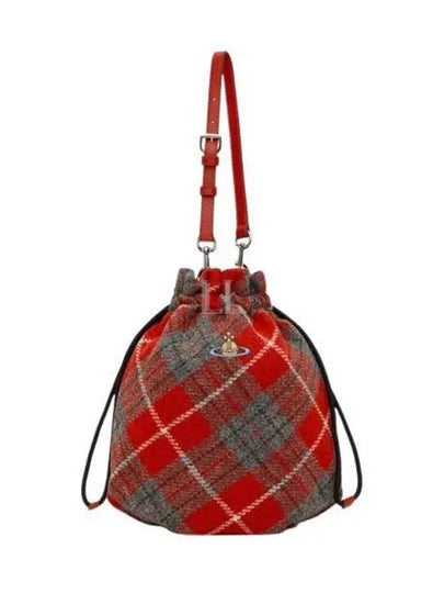 Drawstring Pouch Bucket Bag Red - VIVIENNE WESTWOOD - BALAAN 2