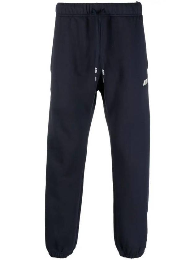 Logo Applique Track Pants Navy - AUTRY - BALAAN 1