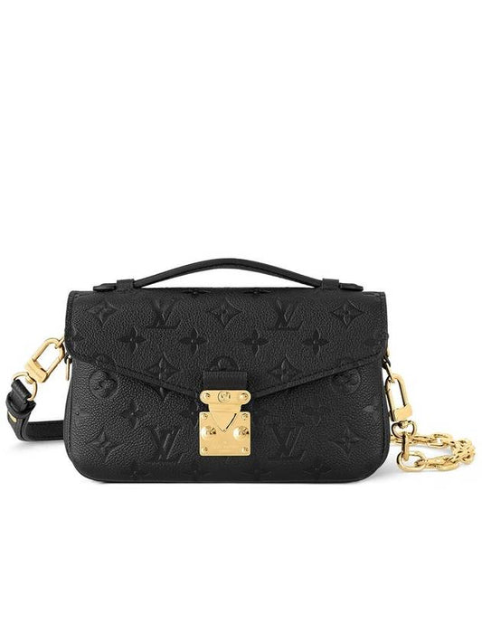 Pochette Metis East EW Shoulder Bag Black - LOUIS VUITTON - BALAAN 2