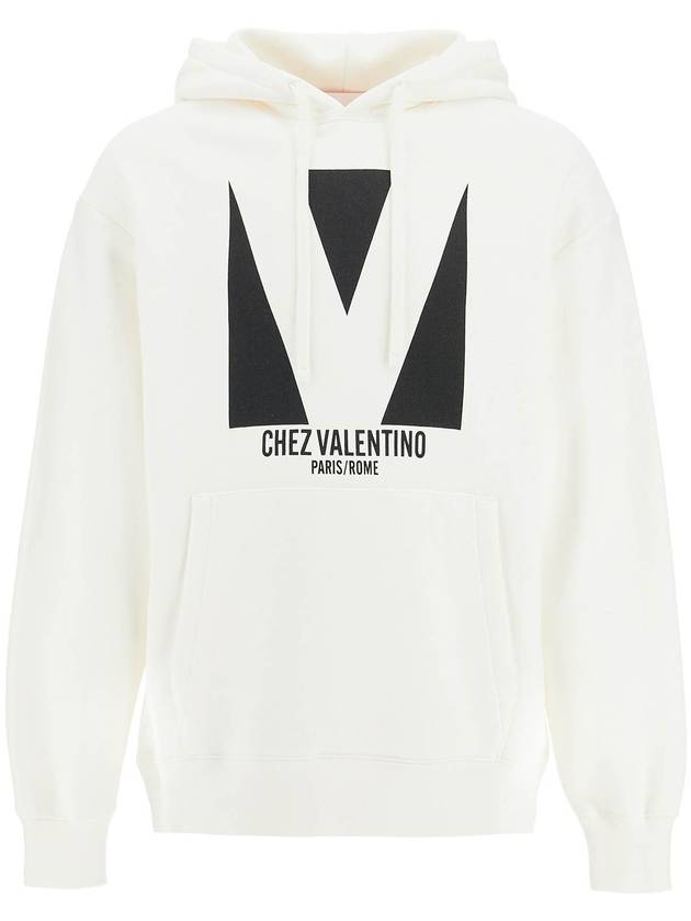 hooded sweatshirt by valent - VALENTINO - BALAAN 1