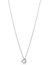 Open Heart Pendant 7MM Necklace Silver - TIFFANY & CO. - BALAAN 2