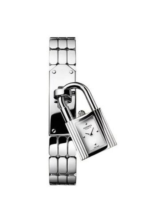 Kelly Mini Model 16MM Watch Silver - HERMES - BALAAN 2