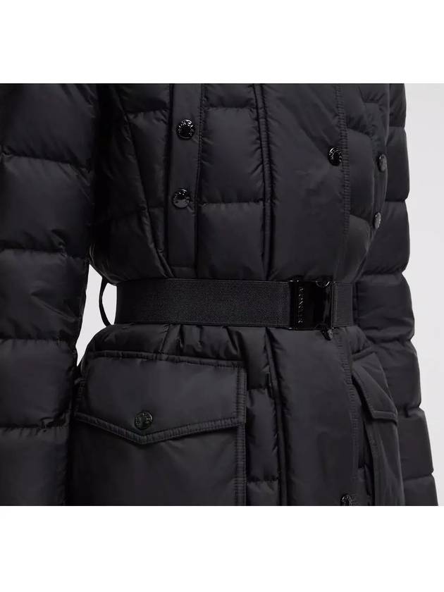 Women's Khloe Long Down Padding Black - MONCLER - BALAAN 7