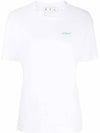 Gradient Arrow Short Sleeve T-Shirt White - OFF WHITE - BALAAN.
