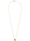 Quatre Mini Ring Pendant Necklace Gold White Pink - BOUCHERON - BALAAN 3