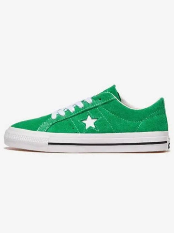 One Star Pro Suede Apex Green GREENwhiteBLACK - CONVERSE - BALAAN 1