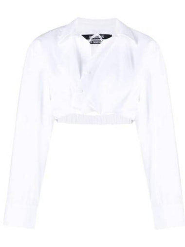 La Chemise Bahia Courte Shirt White - JACQUEMUS - BALAAN 1