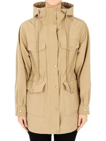 Women s TREBERON Hooded Jacket Beige 1B00003 57843 237 1055767 - MONCLER - BALAAN 1