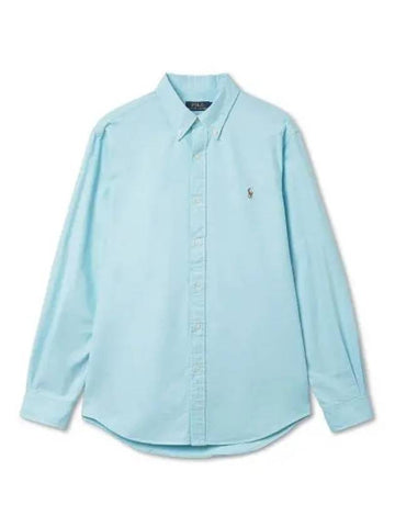 30 paid custom fit oxford shirt blue - POLO RALPH LAUREN - BALAAN 1