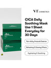 [VT Cosmetics] Cica Daily Soothing Mask (30ea) - VT COSMETICS - BALAAN 2