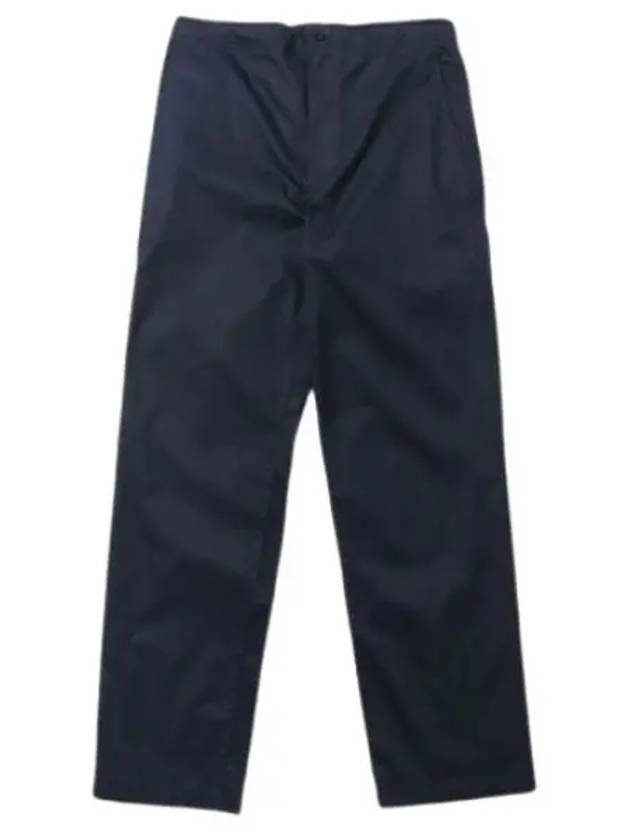 Straight cotton blend twill pants men s chino - THEORY - BALAAN 1