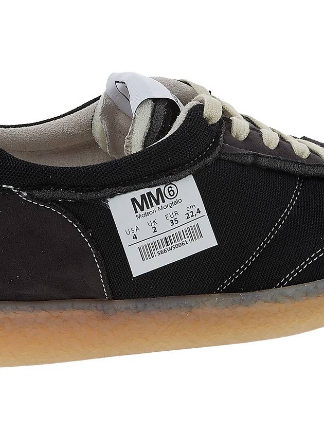 Inside Out 6 Court Low Top Sneakers Black - MAISON MARGIELA - BALAAN 11