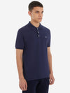 Navy Fox Patch Classic Polo Shirt Navy - MAISON KITSUNE - BALAAN 4