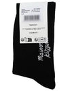 Fox Head Socks Black - MAISON KITSUNE - BALAAN 4