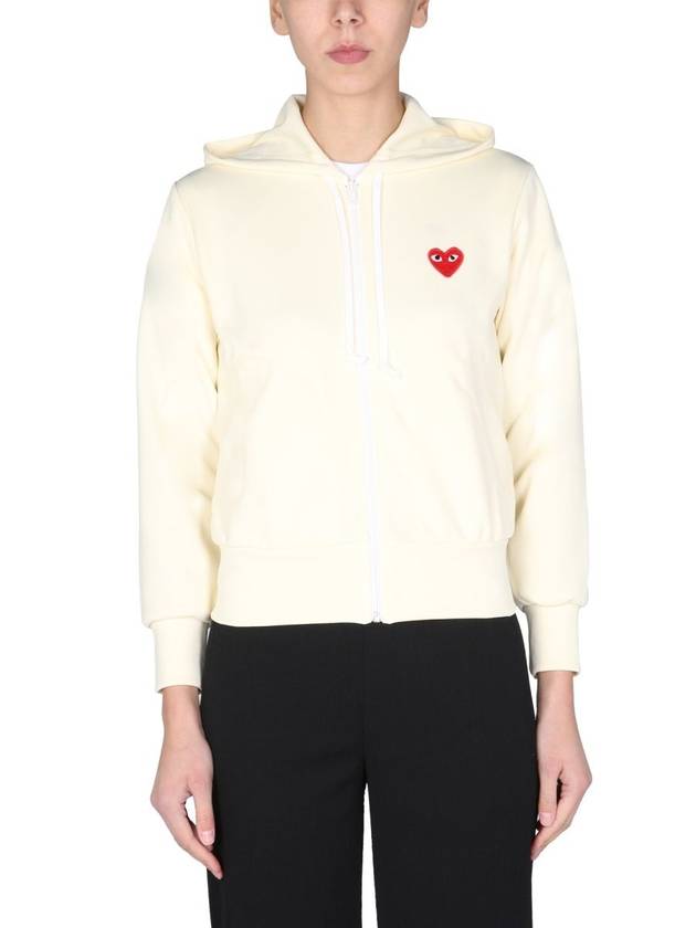 Sweatshirt WITH Logo Patch P1T1713 B0040172717 - COMME DES GARCONS PLAY - BALAAN 8