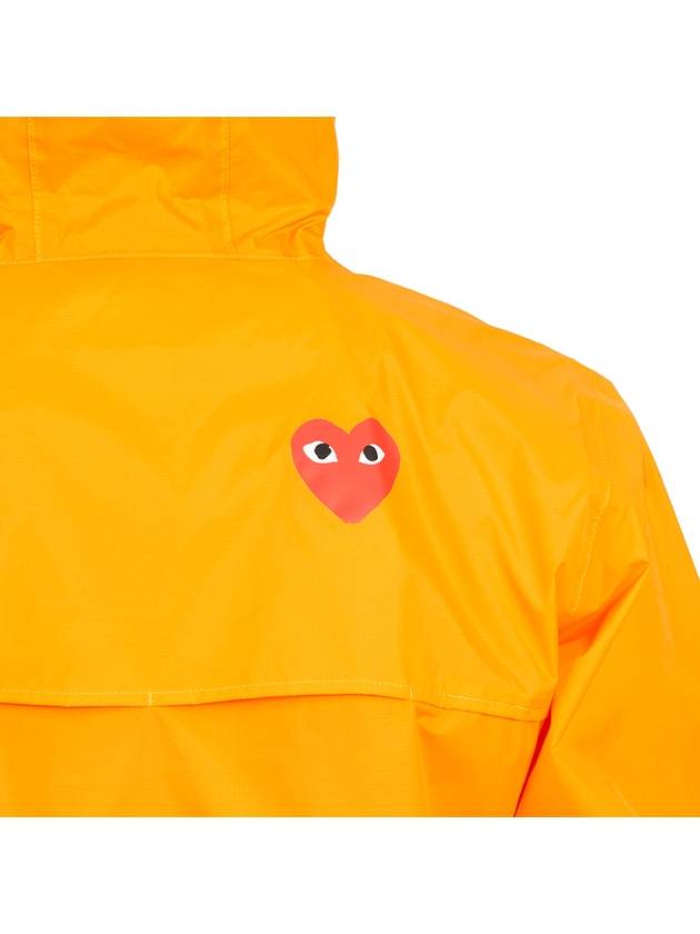 Play x Kway Le Bray 3 0 Hooded Jacket P1 J502 1 Orange - COMME DES GARCONS - BALAAN 9