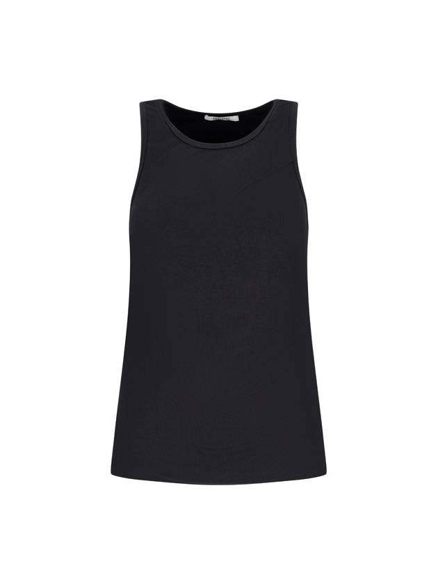 SLEEVELESS CREW NECK TOP - GAUCHERE - BALAAN 1