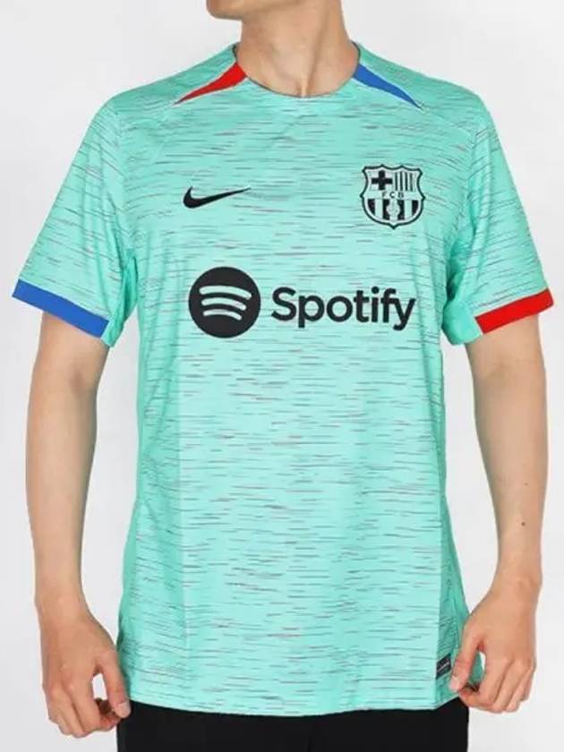 Genuine Barcelona 2023 24 Stadium Third Jersey Uniform DX9820 487 - NIKE - BALAAN 2